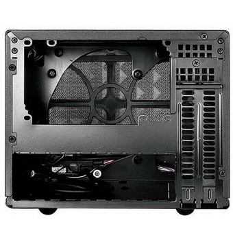 Корпус Silverstone SST-SG13B Sugo Mini-ITX Compact Computer Cube Case, Mesh Front Panel, black, RTL {4}