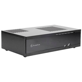Корпус Silverstone SST-ML05B Milo Slim HTPC Silent Mini-ITX Computer Case, black {4}