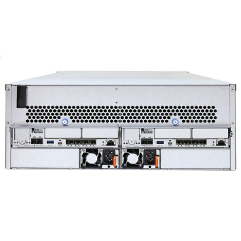 Сетевой накопитель Infortrend CS 2060D-J 4U/60bay, scale-out NAS, dual nodes, 8x 16GB, 8x 10GbE SFP+, 4x 12Gb/s SAS EXP. Ports, 4x host board slots, 2x (SuperCap.+FlashModule), 2x (PSU+ fan module), 1x Rackmount kit