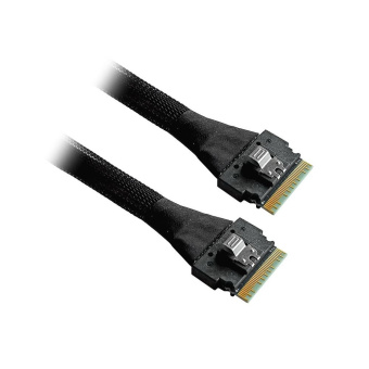 Кабель SuperMicro CBL-SAST-1213-100 SlimSAS SFF8654(x8) to SlimSAS SFF8654(x8), 14см