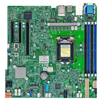 Материнская плата SuperMicro MBD-X12STH-F-B (1x LGA1200, 4x DDR4(3200), 8x SATA3, 1x M.2, 3x PCIE, 2x 1Glan)