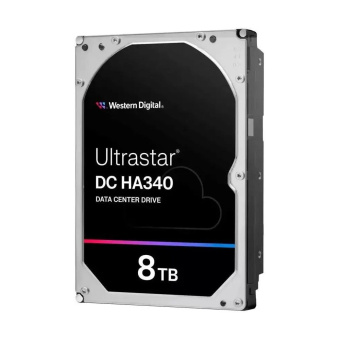 Жесткий диск серверный Western Digital 3.5" 8TB Ultrastar DC HA340 (WUS721208BLE604) SATA 6Gb/s, 7200rpm, 256MB