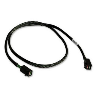 Кабель Luxshare L285HM011-SD-R, Internal, HDmSAS SFF8643(x4) to HDmSAS SFF8643(x4), w/SideBand, 30см