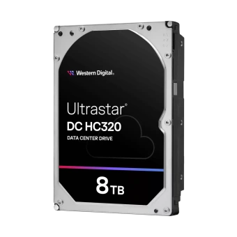 Жесткий диск серверный WD Ultrastar DC HC320 HUS728T8TALE6L4 8TB, 3.5", SATA 6Gb/s, 7200rpm, 256MB, 512e, CMR (0B36404)