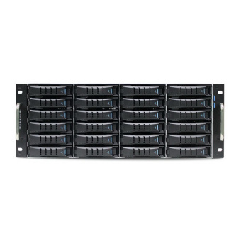 Корпус AIC XE1-4ET00-01 24x SAS/SATA 3,5/2,5" hot-swap, 2x 7mm 2.5" hot-swap, E-ATX, 12G EOB backplane, 2x 1200W, 4U, Black, rail kit