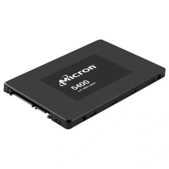 Накопитель SSD Micron 5400MAX MTFDDAK480TGB-1BC1ZABYY 480GB, 2.5", 540/520 MB/s, 95k/58k IOPS, SATA 6Gb/s, TBW 4380
