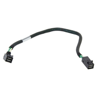 Кабель ACD-RA8643-08M, Internal, HDmSAS SFF8643(x4) угловой to HDmSAS SFF8643(x4) w/SideBand, 75cm (аналог LSI00413, 2282500-R)