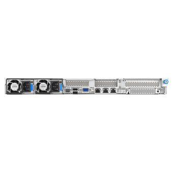 Серверная платформа ASUS RS501A-E12-RS4U, 1U, 1x AMD EPYC 9004/9005 SP5, 24x DDR5 RDIMM 4800/5200, 4x 2.5" SAS/SATA/NVME, 1x PCIE Gen5 x8, 2x PCIE Gen5 x16, 2x M.2, 1x OCP 3.0 x16, 2x 1GbE, 2x 1600W (90SF03Y1-M00M50)