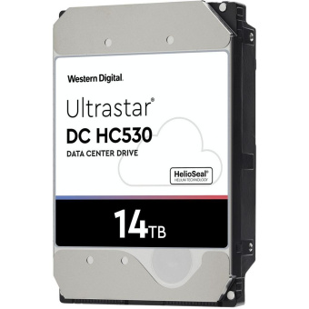 Жесткий диск серверный Western Digital 3.5" 14TB Ultrastar DC HC530 (WUH721414ALE6L0) SATA 6Gb/s, 7200rpm, 512MB, 512e