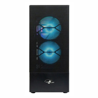 Корпус ATX Eurocase B02RGB черный, без БП, RGB, закаленное стекло, USB3.0