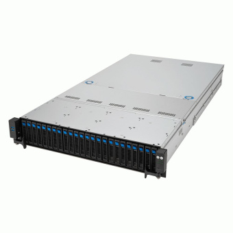 Серверная платформа ASUS RS521A-E12-RS24U 2U, 1x AMD EPYC 9004/9005 SP5, 24x DDR5 RDIMM 4800/5200, 16x 2.5" SAS/SATA/NVME, 8x 2.5" SAS/SATA, 2x 2.5" SATA, 5x PCIE Gen5, 2x M.2, 1x OCP 3.0 x16, 2x 1GbE, 2x 2000W (90SF03X1-M000R0)