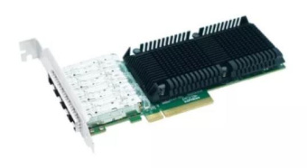Сетевой адаптер Lr-Link LRES1027PF-4SFP28 4x 25Gbs, 4x SFP28, Intel E810, PCIe 4.0 x8, LP