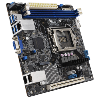 OEM Материнская плата ASUS P12R-I LGA1200 mini-ITX 2xDDR4 PCIEx16 M.2 VGA (507604)
