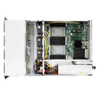 Платформа системного блока AIC SB402-TU_XP1-S402TU02 4U 24 bay, 12G (35X) EOB + 8 bay Tri-mode + 4 bay SAS/SATA, CRPS 1200W 1+1, 2x 7mm hot-swap SATA OS, Tucana motherboard, Intel Lewisburg, DDR4 RDIMM x16, Intel PCH C621A, 1 x GbE dedicate IPMI, 3x PCIe