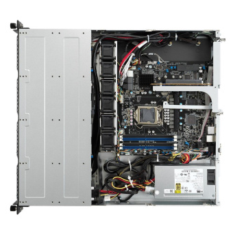 Платформа системного блока ASUS Bad Pack RS300-E11-PS4 1U, LGA1200, 4xDDR4, 4x3.5 (1xSFF8643, 2xNVME on the backplane,DVDRW, 2x1GbE, 1xM.2 SATA/PCIE 2280, optional ASMB10-iKVM, HDMI (from CPU), 1x350W (441205) bp