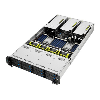 Серверная платформа ASUS RS720-E10-RS12U 2x LGA4189, 32x DDR4, 8x 3.5/2.5" SAS/SATA/NVME, 4x 3.5/2.5" SAS/SATA, 2x M.2, 1x OCP 3.0 x16, 2x 1600W (90SF00Z6-M01XM0)