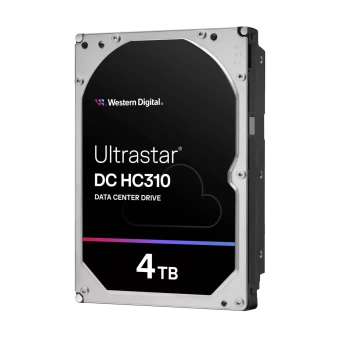 Жесткий диск серверный WD Ultrastar DC HC310 HUS726T4TAL5204 4TB, 3.5", SAS 12Gb/s, 7200rpm, 256MB, 512e, CMR (0B36048)
