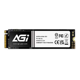 Твердотельный накопитель SSD AGI 4TB PCIe 3.0 x4 4TB AGI4T0G38AI218 M.2 2280