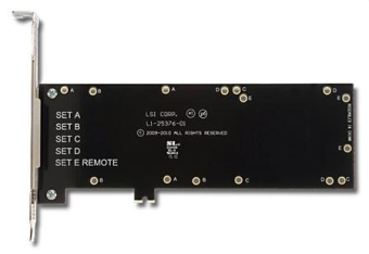 Установочный комплект модуля защиты кэш-памяти Broadcom/LSI BBU-BRACKET-05 for BBU07, BBU08, BBU09, CVM01, CVM02, for seies 9260, 9271, 9361, 9380, 9460, 9480 (LSI00291 / L5-25376-00 )