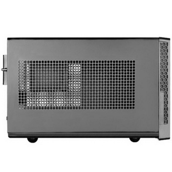 Корпус Silverstone SST-SG13B Sugo Mini-ITX Compact Computer Cube Case, Mesh Front Panel, black, RTL {4}
