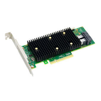 HBA-адаптер ACD ACD SAS3408-8I PCIe 3.1 x8 LP, SAS/SATA/NVMe 12G HBA, 8port (2*int SFF8643), 3408 IOC (аналог LSI 9400-8i) RTL (003112)