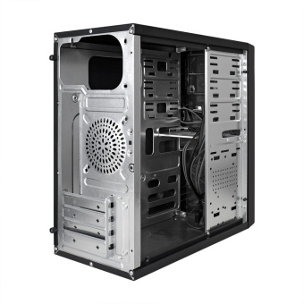 Корпус Minitower ExeGate BA-204U  (mATX, без БП, 2*USB+2*USB3.0, аудио, черный)