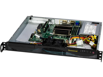 Supermicro SuperServer 1U 511R-ML 1xE-2486/ 1x32Gb/  1x480GB SATA/SFT-DCMS-Single