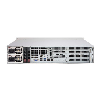 Корпус SuperMicro SuperMicro CSE-826BE1C-R920WB 2U, WIO, E-ATX, 920 Вт, 12x 3.5-inch SAS3/SATA3 HDD/SSD w/1 Expander, черный