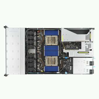 Серверная платформа ASUS RS700A-E12-RS12U 2x SP5/EPYC 9004, 24x DDR5, 12x 2.5" SAS/SATA/NVME, 1x PCIE Gen4 x8, 3x PCIE Gen5 x16, 1x PCIE Gen5 x16 GPU, 2x M.2, 1x OCP 3.0 x16, 2x 2600W (90SF02D1-M006Z0)