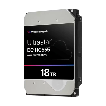 Жесткий диск серверный WD Ultrastar DC HC555 WUH722018CLE6L4 18TB, 3.5", SATA 6Gb/s, 7200rpm, 512MB, 512e, CMR (0B48723)
