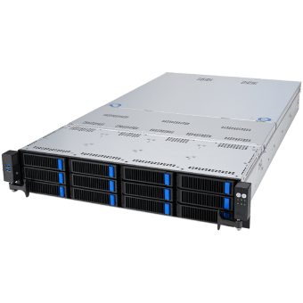 Серверная платформа  ASUS RS720-E11-RS12U 2x LGA4677, 32x DDR5, 8x 3.5/2.5" SAS/SATA/NVME, 4x 3.5/2.5" SATA/NVME, 2x M.2, 1x OCP 3.0 x16, 2x 2600W (90SF01Z1-M00270)