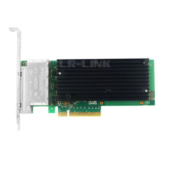 Сетевой адаптер Lr-Link LRES1013PT  4x 10Gbs, 4x RJ45, Intel X710, PCIe 3.0 x8, LP