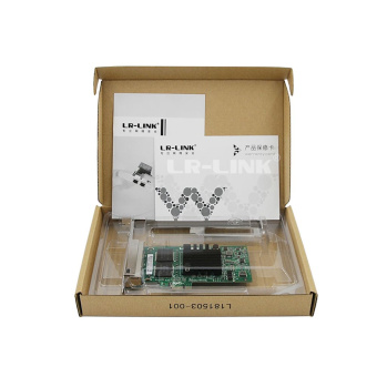 Сетевой адаптер Lr-Link LREC9224PT  4x 1Gbs, 4x RJ45 , Intel I350, PCIe 2.1 x1, LP