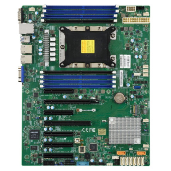 Материнская плата SuperMicro MBD-X11SPL-F-B (1x LGA3647, 8x DDR4(2933), 8x SATA3, 1x M.2, 6x PCIE, 2x 1Glan)