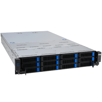 Серверная платформа  ASUS RS720-E11-RS12U 2x LGA4677, 32x DDR5, 8x 3.5/2.5" SAS/SATA/NVME, 4x 3.5/2.5" SATA/NVME, 2x M.2, 1x OCP 3.0 x16, 2x 2600W (90SF01Z1-M00270)