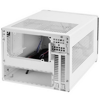 Корпус Silverstone SST-SG13WB-Q (USB 3.0) Sugo Mini-ITX Compact Computer Cube Case, Plastic Front Panel with Faux Aluminum Finish, black white, RTL {4}