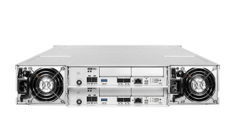 СХД Infortrend EonStor GS 3000 G3 2U/12bay Dual controller 4x 12Gb/s SAS, 4x 25GbE(SFP28), 4x host board, 4x 4GB, 2x (PSU+Fan), 2x (Super capacitor+Flash), 12x bay, 1x Rmk (GS3012R03C0FD-8B32)