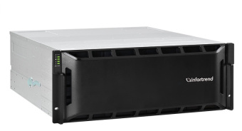 СХД Infortrend EonStor GS 1000 G3 4U/24bay Dual controller, 2x 12Gb SAS, 2x host board, 4x 4GB, 2x (PSU+FAN), 2x (Super capacitor+Flash), 24x drive trays, 1x Rmk (GS1024R3C000D-8U32)